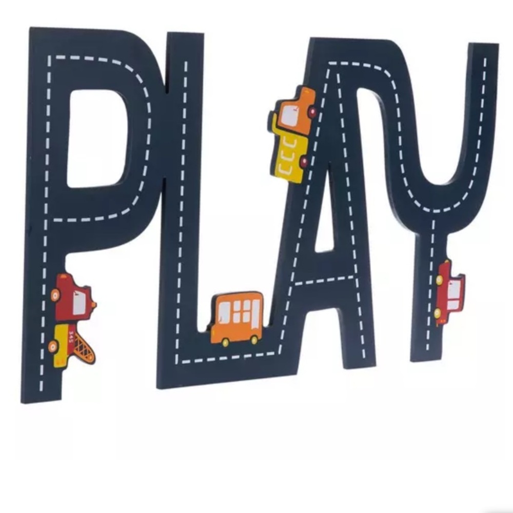 Play wood wall decor - Picture 3 of 3